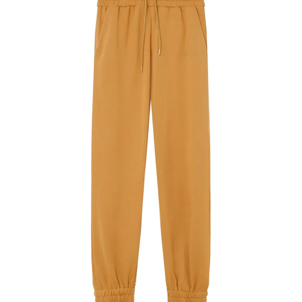 Jogging Logo Signature Marron Clair