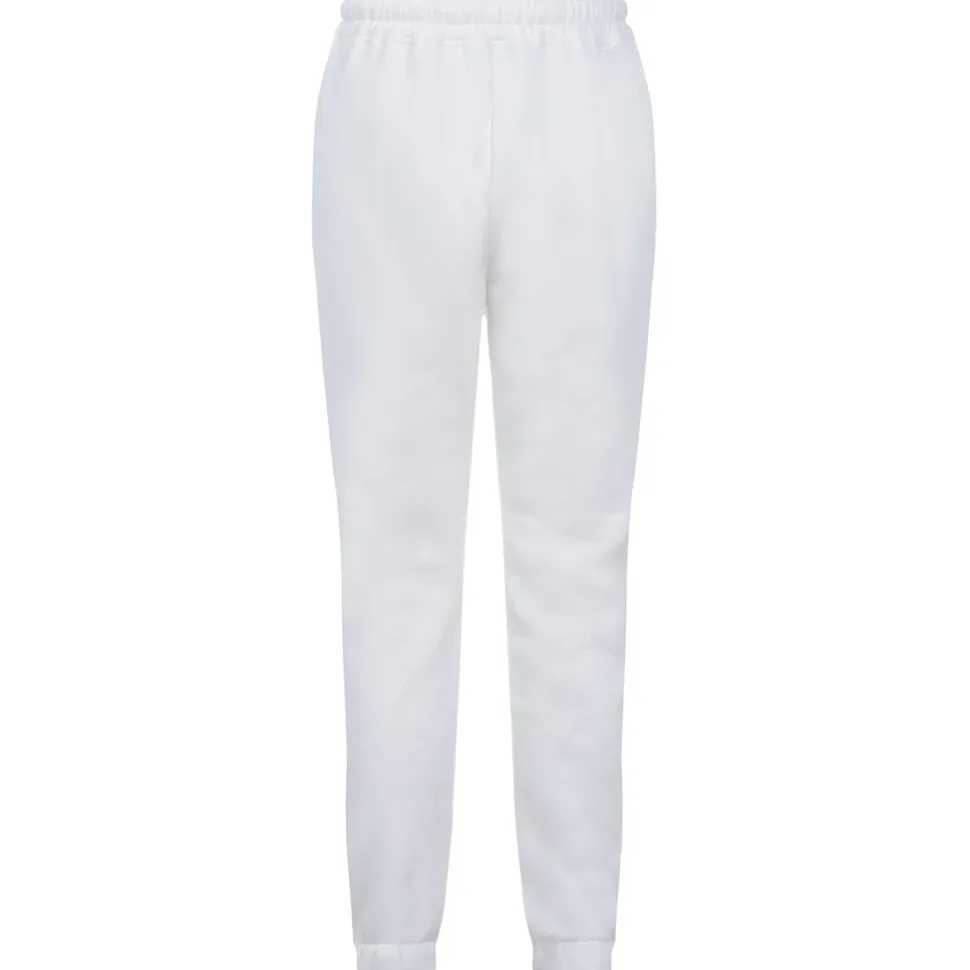 Jogging Molletonne Logo Brode Blanc