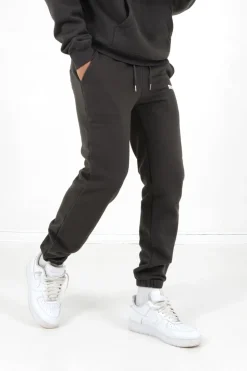 Jogging Molletonne Logo Gris Fonce