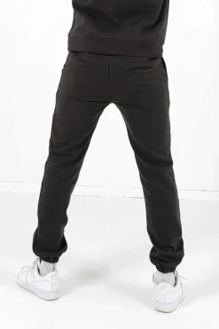 Jogging Molletonne Logo Gris Fonce