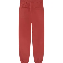 Jogging Molletonne Logo Rouge Fonce