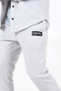 Jogging Polaire Logo Gris Clair