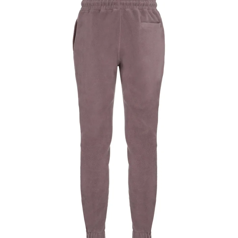 Jogging Polaire Logo Marron Clair