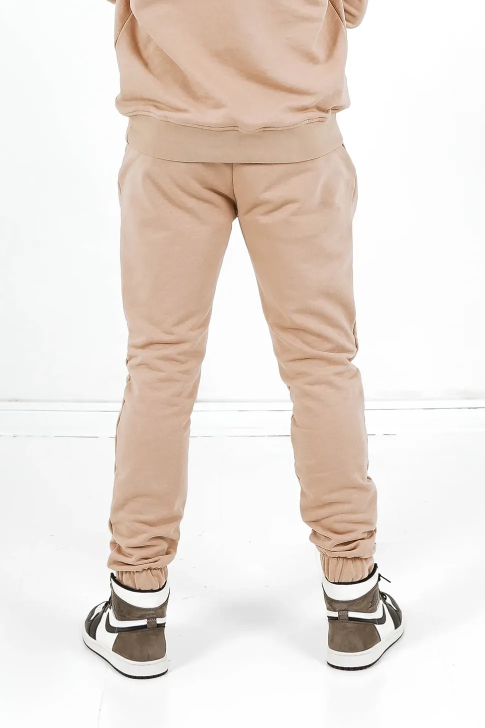 Jogging Soft Logo Brode Beige