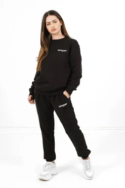 Jogging Soft Logo Brode Noir