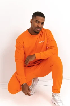 Jogging Soft Logo Brode Orange