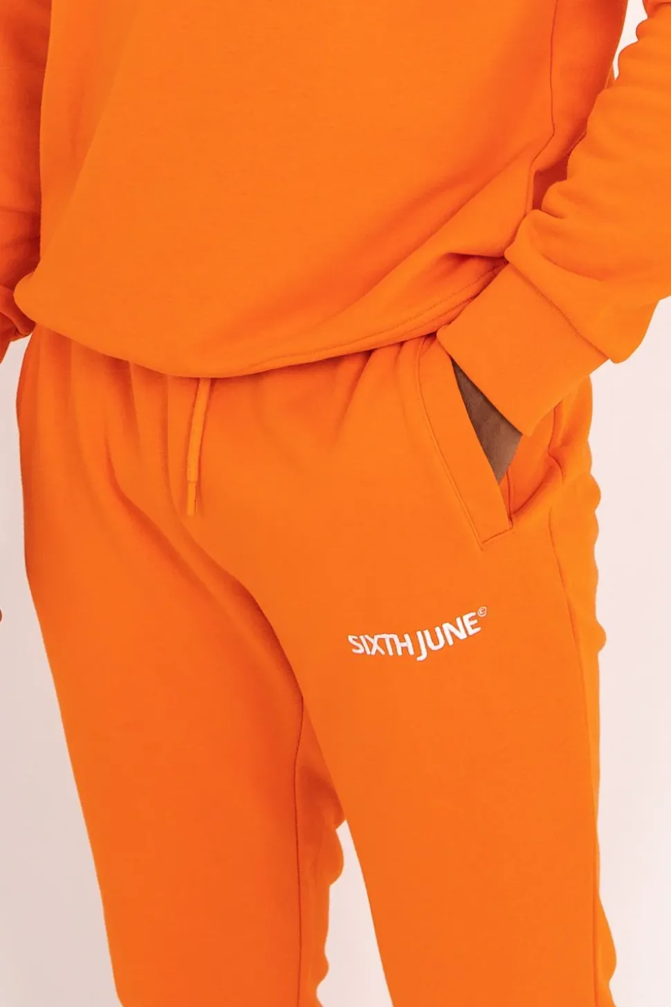 Jogging Soft Logo Brode Orange