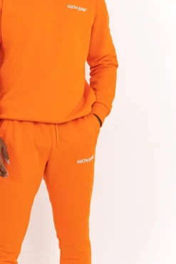 Jogging Soft Logo Brode Orange