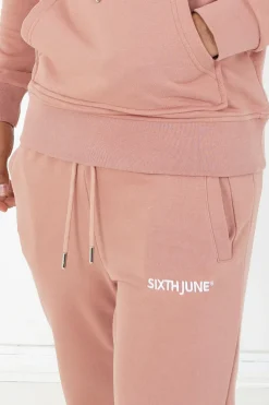 Jogging Soft Logo Brode Rose