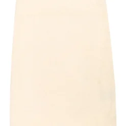 Jupe Duveteuse Courte Beige