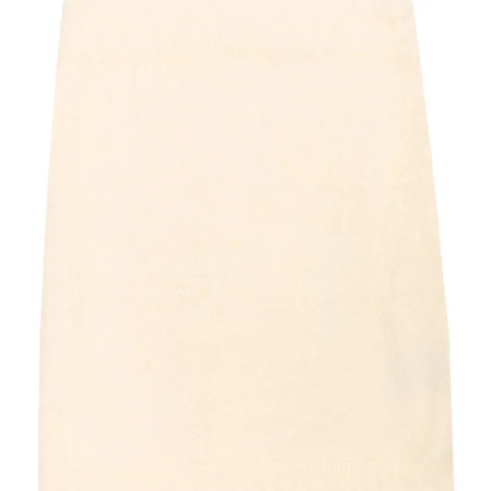 Jupe Duveteuse Courte Beige