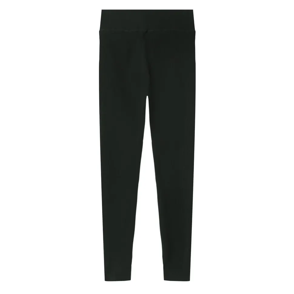 Legging Cotele Satine Vert Fonce