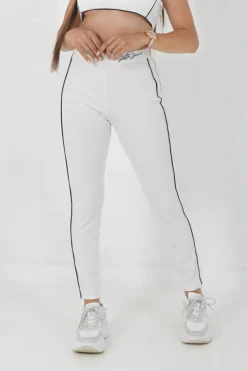 Legging Signature Cotele Blanc