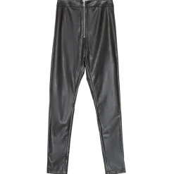 Legging Slim Simili Cuir Noir