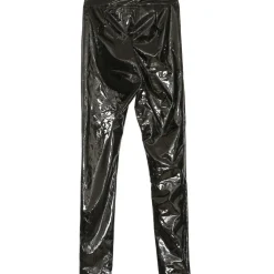 Legging Vinyle Zip Noir