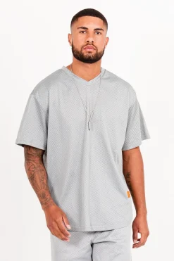Maillot Mesh Logo Gris