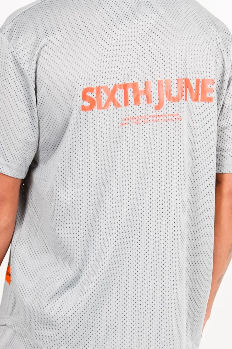 Maillot Mesh Logo Gris