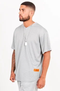 Maillot Mesh Logo Gris
