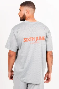 Maillot Mesh Logo Gris