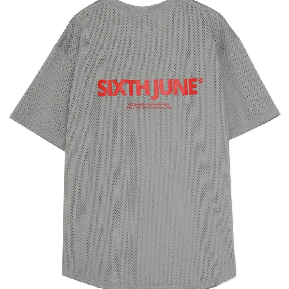 Maillot Mesh Logo Gris