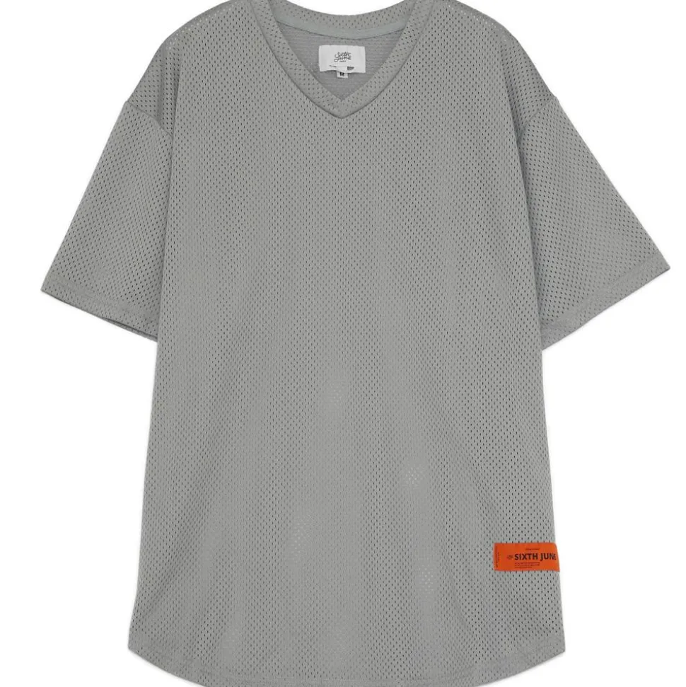 Maillot Mesh Logo Gris