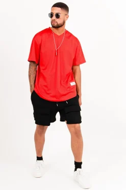 Maillot Mesh Logo Rouge