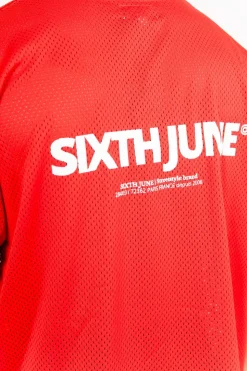 Maillot Mesh Logo Rouge