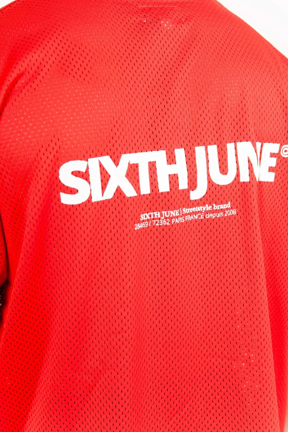Maillot Mesh Logo Rouge