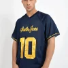 Maillot Mesh Numero 10 Bleu Fonce