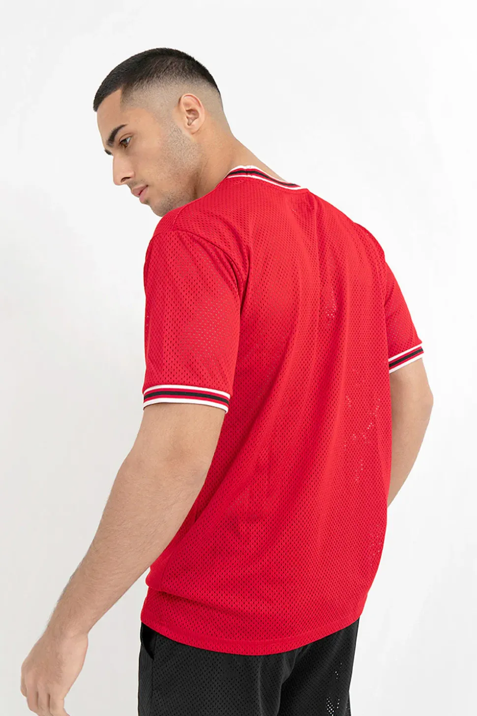 Maillot Mesh Numero 10 Rouge