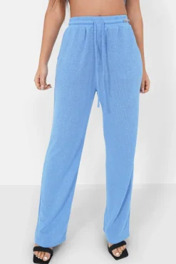 Pantalon Bijou Fluide Bleu