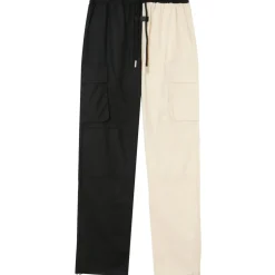 Pantalon Cargo Bicolore Poches Multicolore