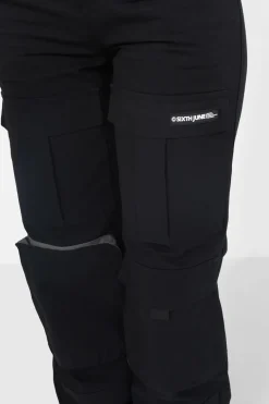Pantalon Cargo Chevilles Elastique Noir