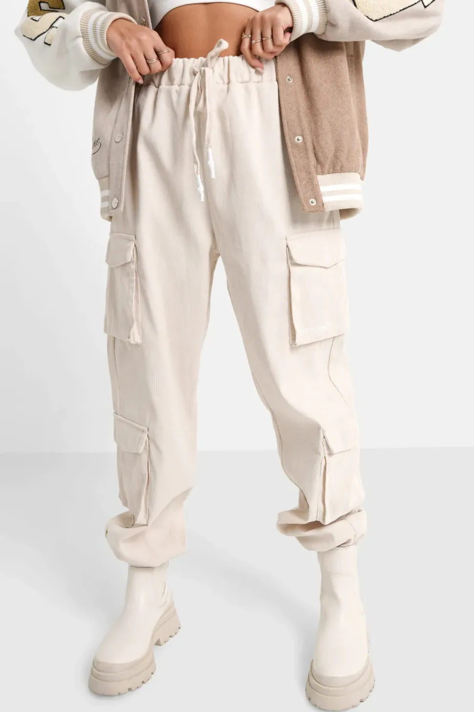 Pantalon Cargo Cotele Beige