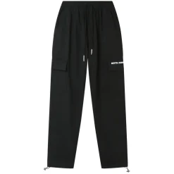 Pantalon Cargo Droit Noir