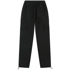 Pantalon Cargo Droit Noir