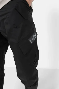 Pantalon Cargo Leger Noir