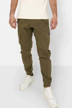 Pantalon Cargo Leger Vert Kaki