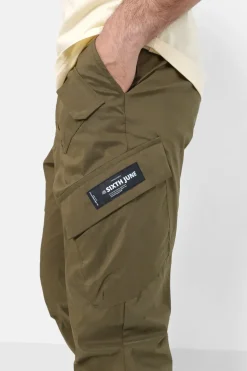 Pantalon Cargo Leger Vert Kaki
