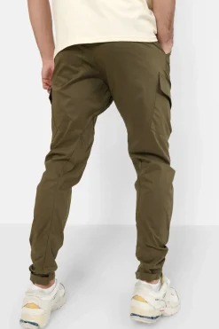 Pantalon Cargo Leger Vert Kaki
