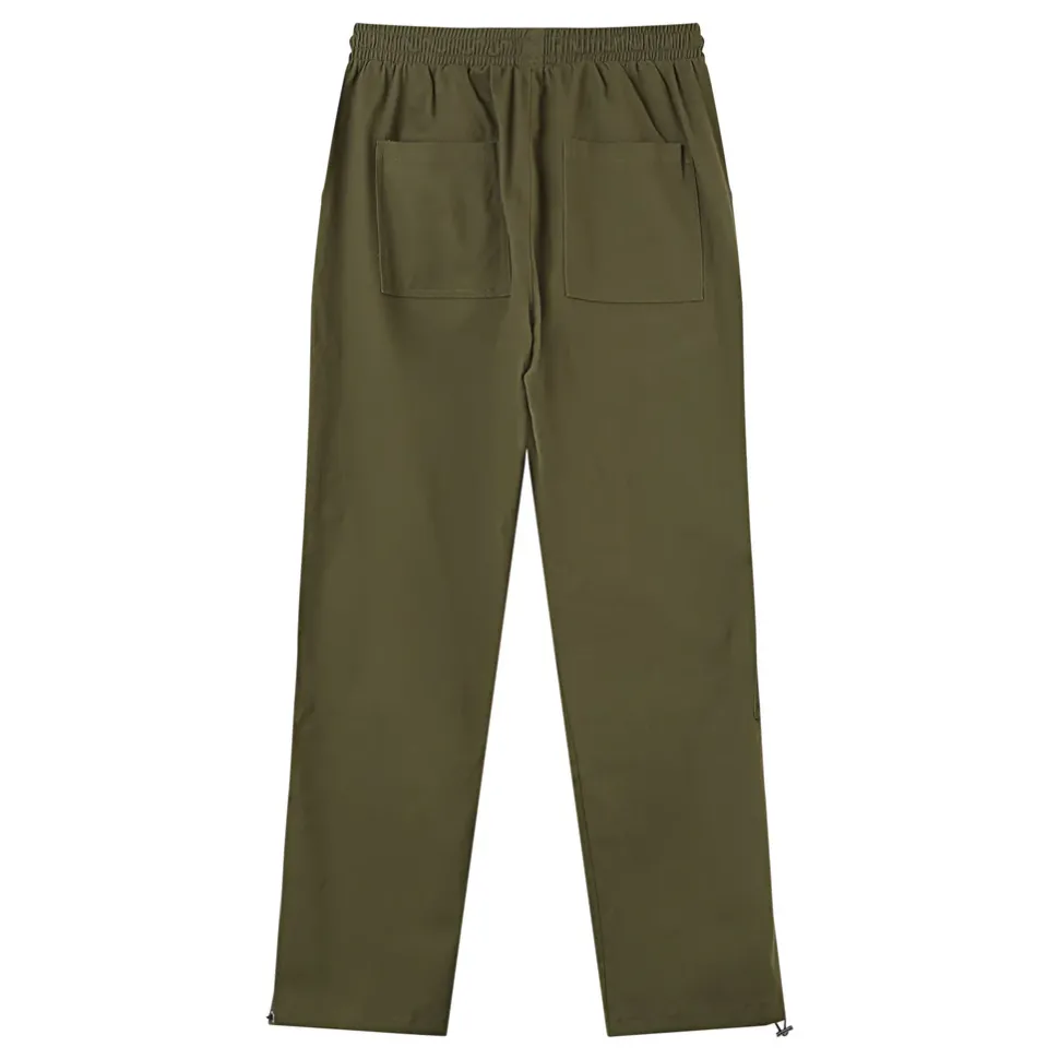 Pantalon Cargo Multi Poches Twill Vert Kaki
