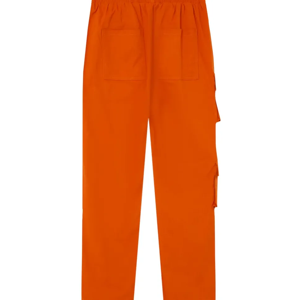 Pantalon Cargo Multi Poches Twill Orange