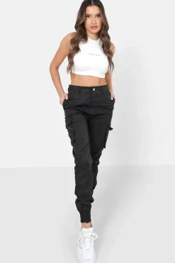 Pantalon Cargo Noir