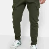Pantalon Cargo Poches Avant Kaki