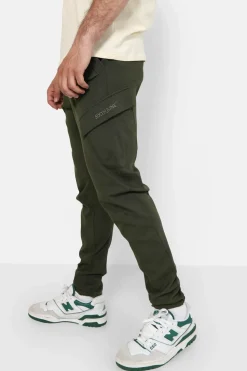 Pantalon Cargo Poches Avant Kaki