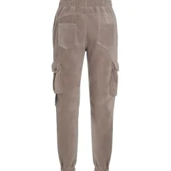 Pantalon Cargo Polaire Beige Fonce