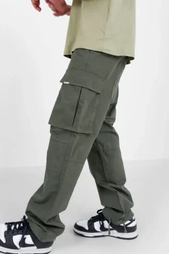 Pantalon Cargo Resistant Vert Kaki