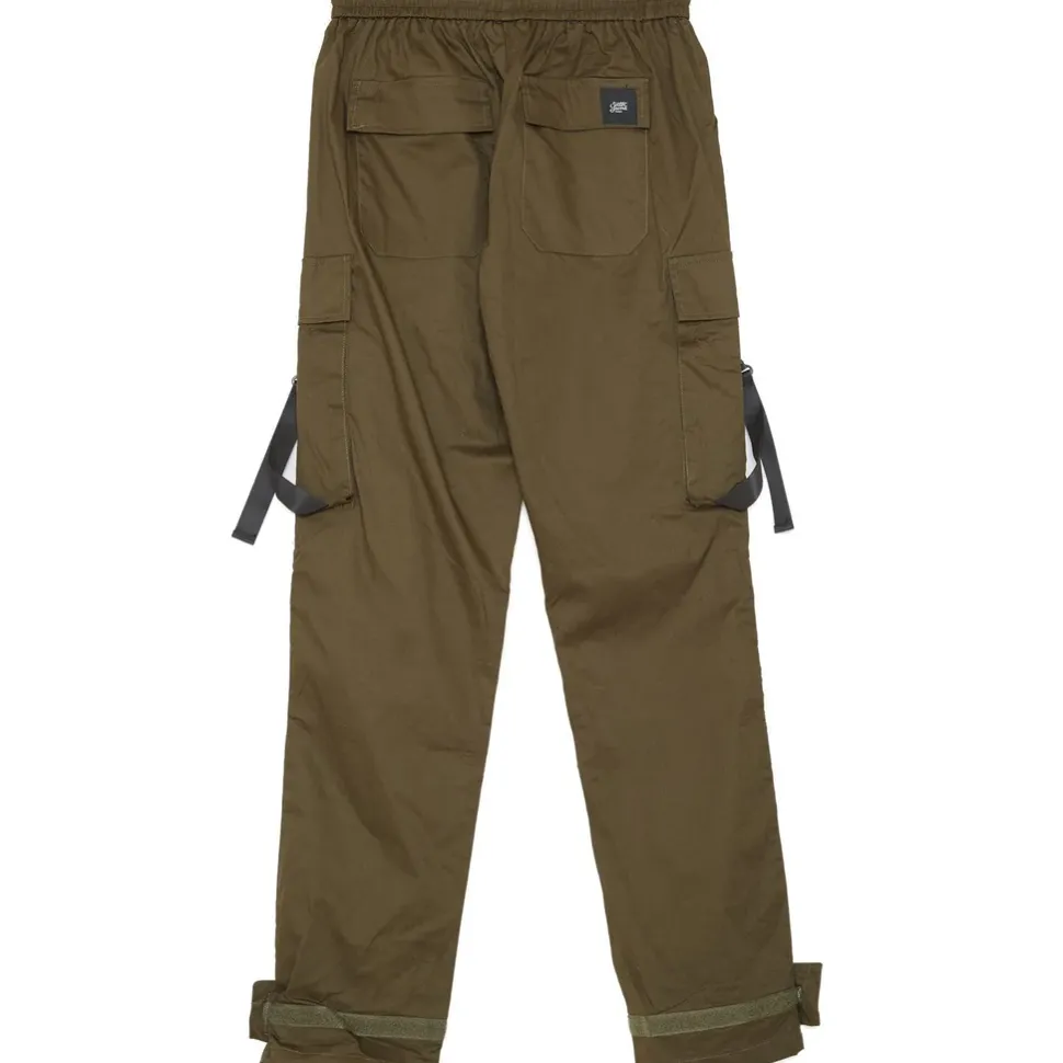 Pantalon Cargo Sangles Kaki