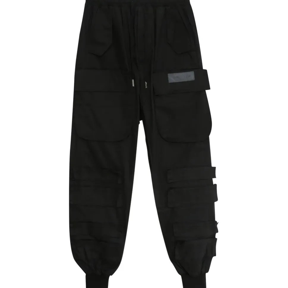 Pantalon Cargo Tactique Large Noir