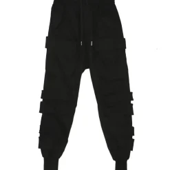 Pantalon Cargo Tactique Large Noir